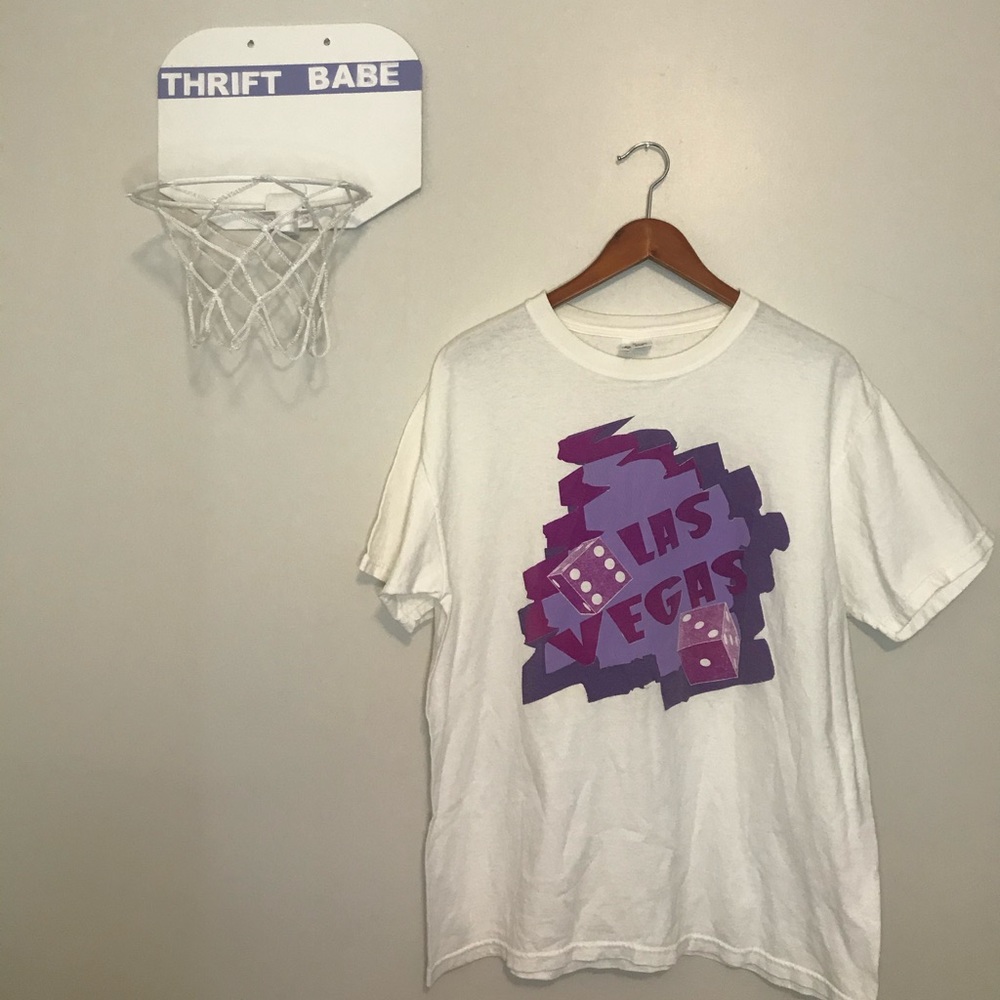 LAS VEGAS DICE  Vintage Tee